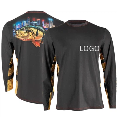 Chemise de pêche Peacock Bass Performance